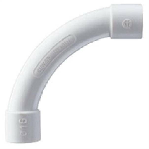 GEWISS Curve Per Tubi 16mm 90&deg; IP40 - Confezione Da 30 Pezzi DX40116