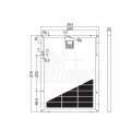  pannello fotovoltaico monocristallino 15wp  