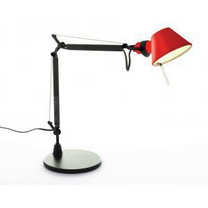 Tolomeo micro 4w attacco e14 bi-color nero/corallo as01183002