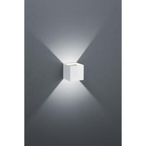 Louis applique led cubo bi-direzionale colore bianco h.10cm 223310131