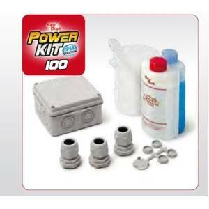 Kit per connessioni elettriche scatola 10x10+pressacavi+fluido magibox100 power-100