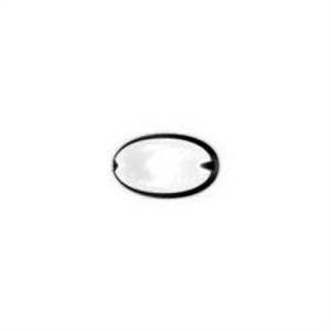 Prisma plafoniera chip ovale 30 colore nero 30w 005782