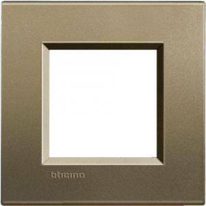 Livinglight placca 2 moduli colore square lna4802sq