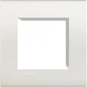 Livinglight  placca 2 moduli colore bianco lna4802bi