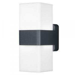 Applique smart+ wifi cube wall updown rgbw grigio scuro lum478077wf