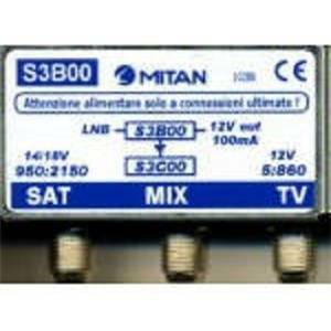 Miscelatore tv+12v/sat+dc ms3b00