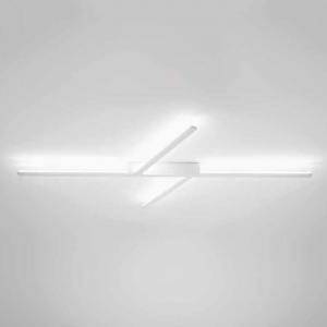 Linea light lampada xilema plafone/soffitto led 47w colore bianco 7769