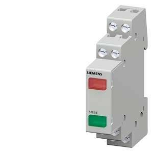 5te5803 SIEMENS SIEMENS LAMPADA DI SEGNALAZIONE SPIA ROSSA+VERDE 230V 5TE5801