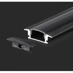 Profilo alluminio  2875 vt-8106-200cm-nero