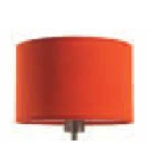 Paralume diffusore colore arancio diametro 40cm attacco e27 40w 9073