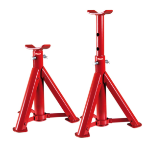 Supporti regolabili ripiegabili  max 2000kg altezza 24-37cm rosso 2pz - 1700502