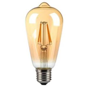 Lampadina led st64  ambra 4w 2200k e27 vt-1964-n -214361