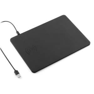 Tappetino per mouse  con ricarica wireless 5w grigio - 41-2d-007