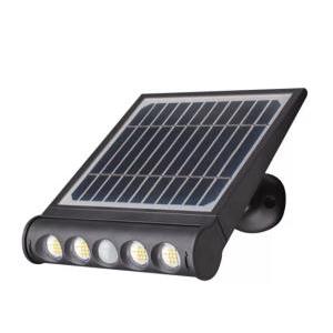Applique led solare  con sensore 8w 4000k ip65 vt-11108 - 6849