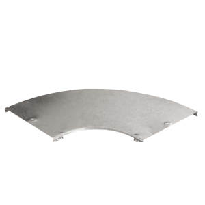 Coperchio curva piana sati cpo 90 200mm acciaio zincato - 1050055
