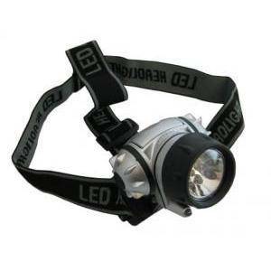 Torcia frontale 10+2 led con interruttore 58056