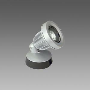Koala portalampada lampadina led inclusa 7w attacco gu10 in alluminio colore grigio 43181500