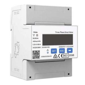 Smart meter  3x230/400v 5 (80)a rs485 4p mid - 11546