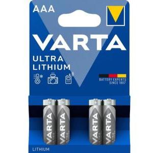 Batteria ministilo aaa  li-ion 1,5v 4 pezzi - 06103301404