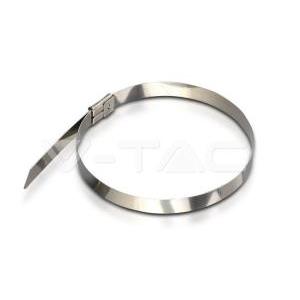 Fascetta di fissaggio  acciaio inox 4,6x250mm 100 pezzi - 11189