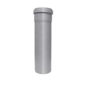 Tubo con bicchiere  diametro 5cm da 50cm grigio - n1748 a500