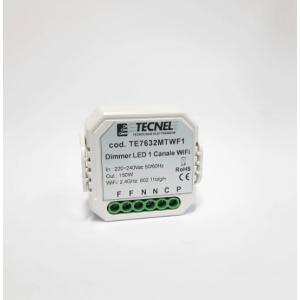 Dimmer led tecnerl 1 canale x 4-150w 230v wifi - te7632mtwf1