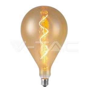 V-TAC Lampadina led A160 V-tac 4W E27 2700K vetro ambrato VT-2267 - 23166