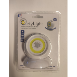 Luce led euro marketing con sensore di movimento 360 gradi bianco - igz217
