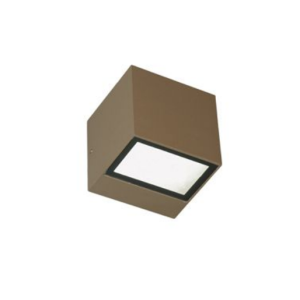 Lampada da parete led mini  box 11w 4000k caffè - 99589/27
