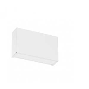 Lampada da parete led  box w1 mono emissione 6w 2700k bianco -  8770m