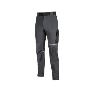 Kit pantaloni+2 magliette u-power world linear taglia l grigio nero - fu324ag/l