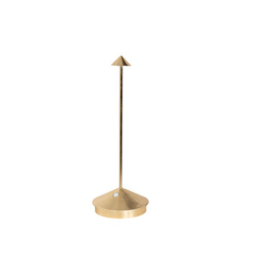 Lampada da tavolo led  pina pro ricaricabile 2200-2700-3000k 2,2w foglia color oro -  ld1650bfo