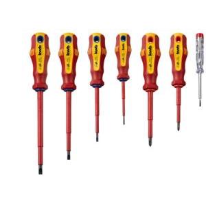 Set 7 cacciaviti isolati 49665307 con cercafase kwb