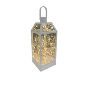 Lanterna con gocce led giocoplast milano da 30cm 3000k bianco - 62522158