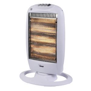 Stufa radiante alogena  max 1200w bianco - hr315