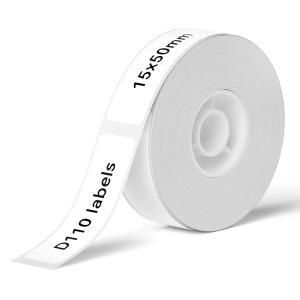 Etichette di ricambio  d11 50x15 mm bianco - ao2499