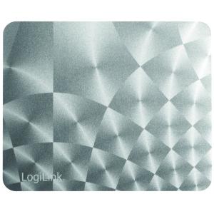 Tappetino per mouse ic intracom logilink 220x180mm silver - 043877