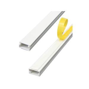 Canalina   autoadesiva 15x10mm 2 metri bianca - 60797