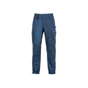 Pantaloni cargo lavoro elasticizzati deep blue  taglia l fu343db/l