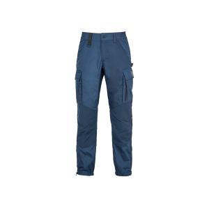 Pantalone cargo tecnico elasticizzato 2xl u group fu343db/2xl deep blue