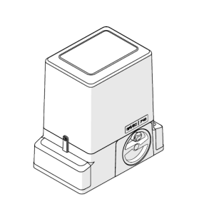 Automazione cancello scorrevole kit completo  120010 affidabilità alta intensità