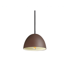 Lampada a sospensione design e27 18cm coffee  174204