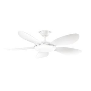 Ventilatore  da soffitto in metallo bianco - 7173 b ct