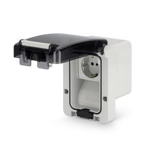 Presa a parete protetta 16a p30 modulo  137.6504