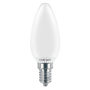 Lampadina candela led  incanto saten  attacco e14 dimmerabile luce calda - insdm1-061430