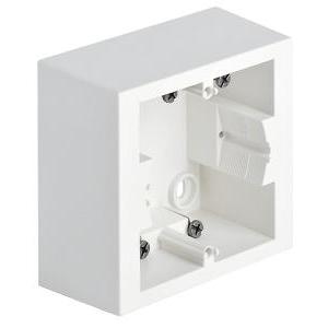 Scatola da parete  1-2 moduli bianco per serie eikon ed idea- 09971.01
