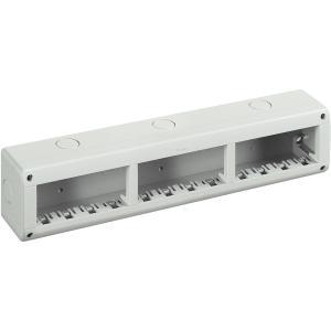Custodia  matix  ip40 composta da base e coperchio 4+4+4 moduli - 25412