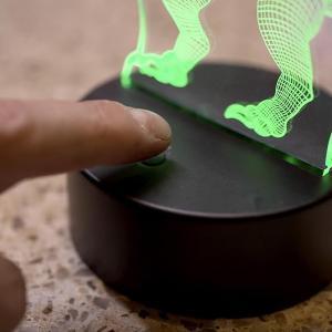 Lampada led 3d dinosauro  - igz272di