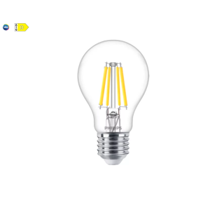 Lampadina led dimmerabile e27 3.4w 4000k  philed40940d vetro chiaro