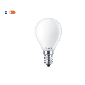 Lampadina led sferica e14 470lm 2700k  incalus40e14g2 vetro smerigliato basso consumo